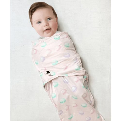 Norani Baby Snugababe Sleep Pod with Arm Inserts - Macarons