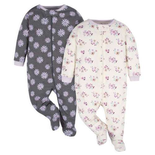 2-Pack Baby Girls Lavender Garden Sleep 'N Plays