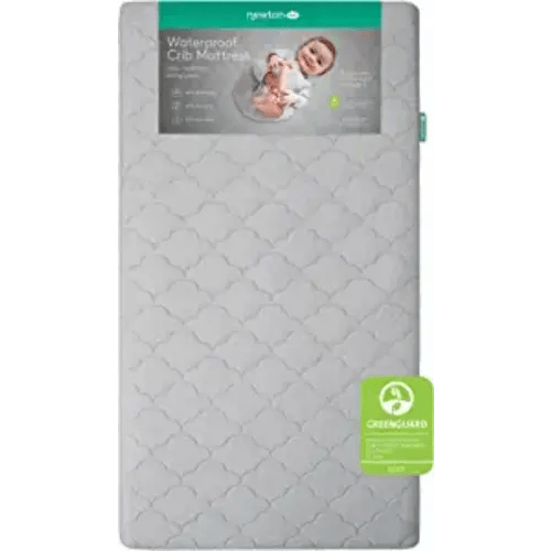 Newton Baby Crib Mattress - Waterproof Infant & Toddler Mattress, Baby Bed Mattress for Crib, Dual-Layer, Safe, Breathable & Washable Crib Mattress from Cover to Core, Deluxe 5.5 Inch-Cushion, Grey