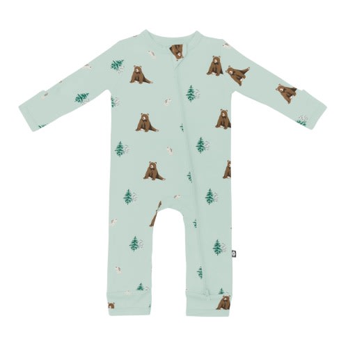 Zippered Romper in Trail