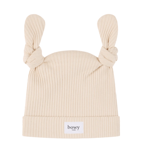 Double Knot Beanie - Cream
