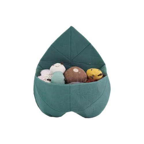 Fabric Leaf Pocket With Friends