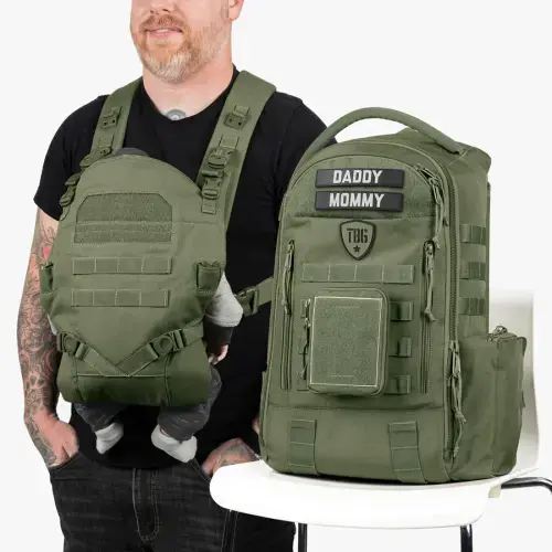 Daypack Diaper Bag + Baby Carrier Bundle | Tactical Baby Gear®