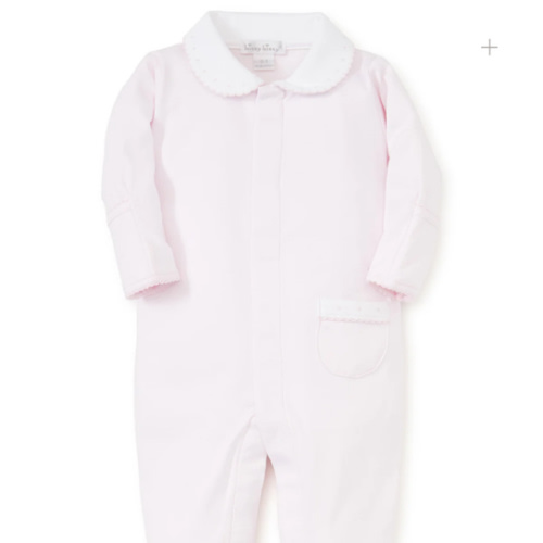 Pink Kissy New Beginnings Footie w/Collar