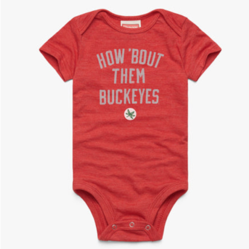 How Bout Them Buckeyes Baby One Piece
