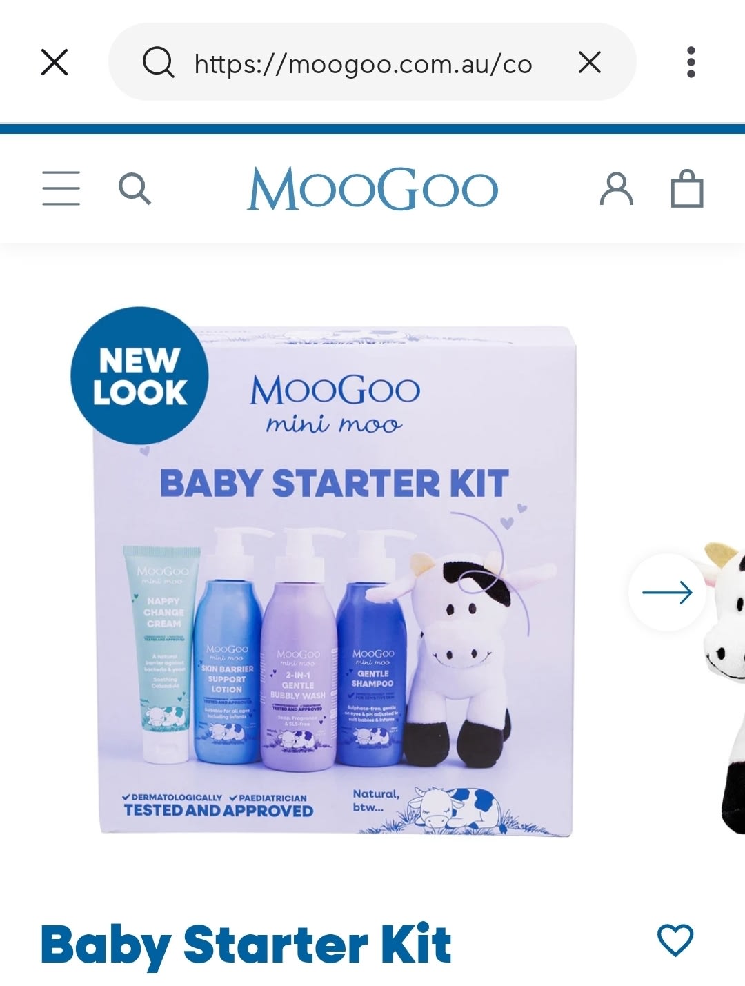 MooGoo Baby Starter Kit - All The Essentials – MooGoo AU