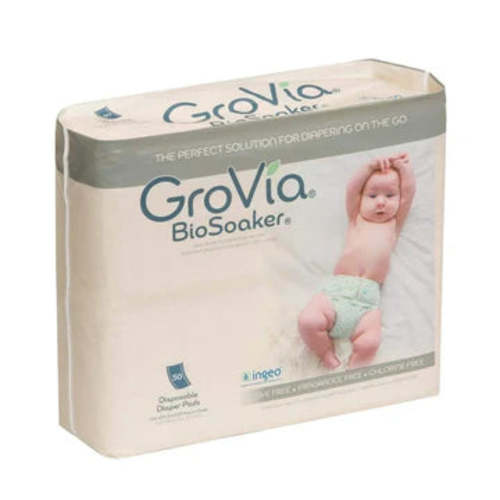 GroVia Disposable Hybrid Cloth Diaper: 50 pk
