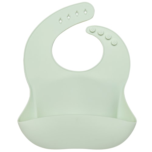 Loulou Lollipop Silicone Bib - Mint