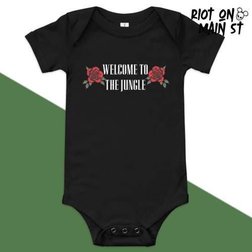 Welcome to the Jungle - Guns n' Roses inspired - Baby One Piece