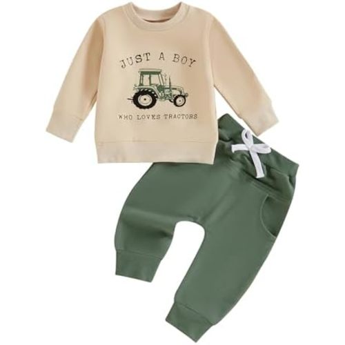 Toddler Boy Summer Outfit Infant Baby Boy Clothes Letters Short Sleeve T-shirt Top Elastic Waist Shorts Set 2Pcs