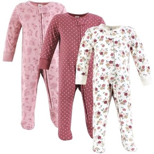 Hudson Baby Unisex Baby Cotton Sleep and Play