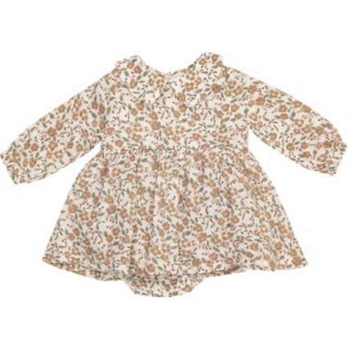 Bitty Brown Skirted Bodysuit