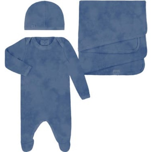Welcome Home Fleece Footie, Hat & Blanket Set, Newborn