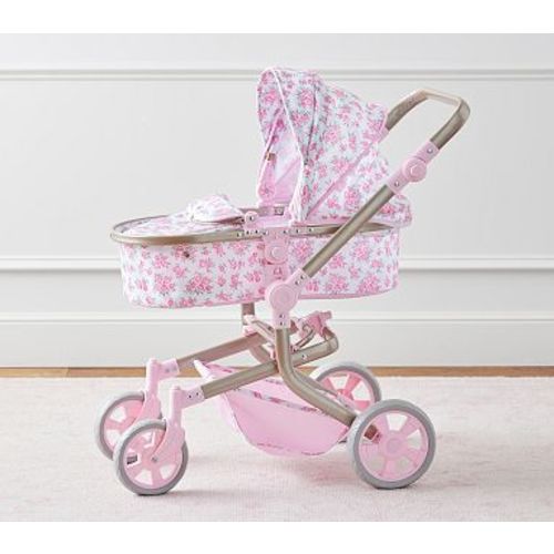 LoveShackFancy Antoinette Floral Convertible 3-In-1 Doll Stroller