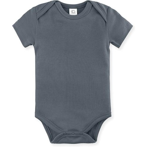 Colored Organics - Organic Cotton Baby Bodysuit - Short Sleeve Infant One Piece