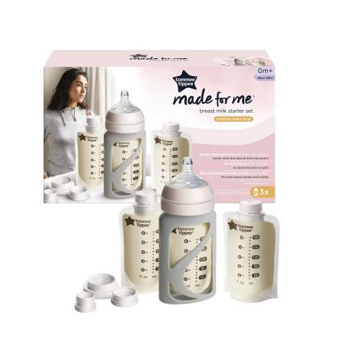 Breastmilk Storage Bag Kit with BabyBuddha Adaptor by Tommee Tippee