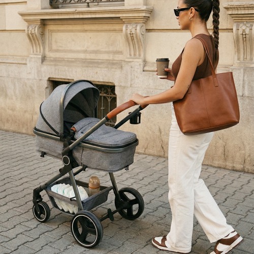 INFANS 2 in 1 Baby Stroller, Convertible Stroller, Foldable High Lands – Infansbaby