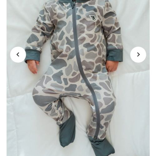 Baby Zip Up - Classic Deer Camo – BURLEBO