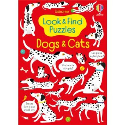Look and Find Puzzles Dogs and Cats | Usborne | Be Curious