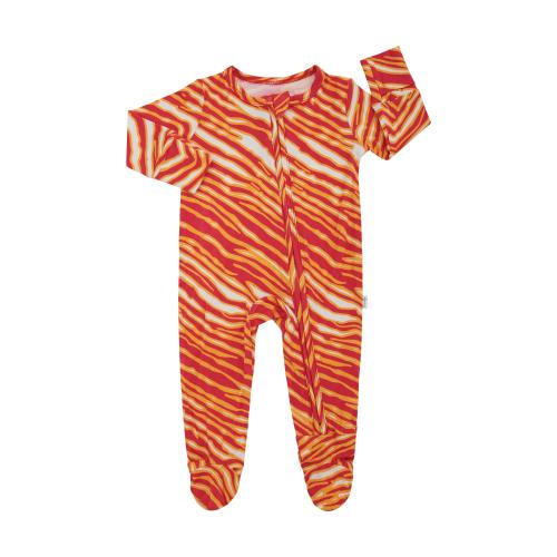 Kansas City Chiefs Baby Footie | Bamboo Sleeper