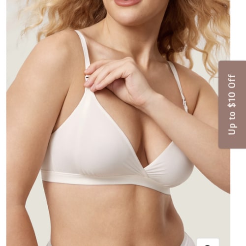 Inbarely® Crossover Nursing Bralette