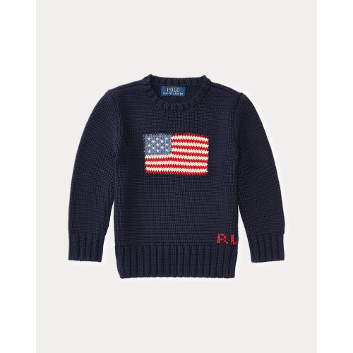 Baby Boy The Iconic Flag Sweater | Ralph Lauren