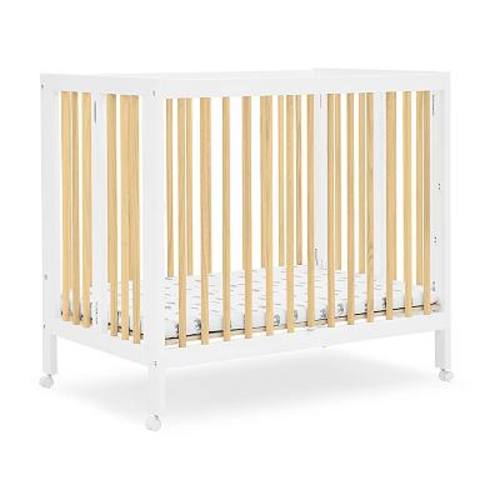 Delta Children Mia Portable Folding Mini Crib & 1.5-Inch Mattress Set