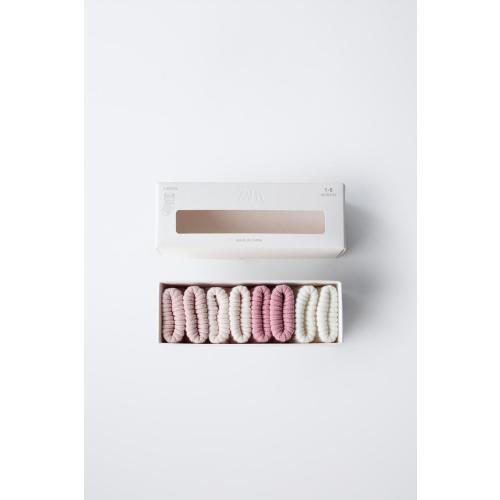 Size 1- 6 M FOUR-PACK OF COLOR SOCKS - Light pink | ZARA United States
