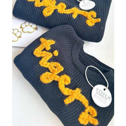 Kids/baby MU Tigers embroidered sweater, Black and Gold Tigers knit sweater, toddler Mizzou sweater, Kids Mizzou Shirt, Girls MU clothes