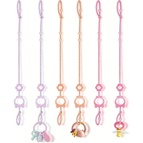 Silicone Pacifier Clip,High Chair,Stroller Accessories,Cribs,Rocking Chair