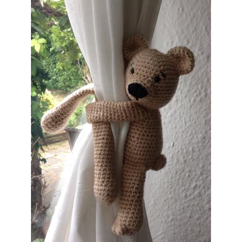 Teddy Bear curtain tiebacks