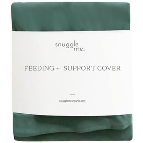 snuggle me Organic | Feeding Support Cover | Nursing, Bottle Feeding and Bonding Support | Organic Cotton | Moss