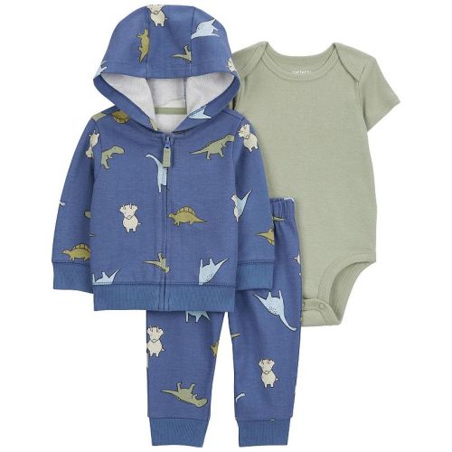Baby Boy Carter's 3-Piece Dinosaur Little Jacket Set