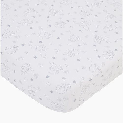 NoJo Baby Nursery Fitted Crib Sheet - Dark Navy