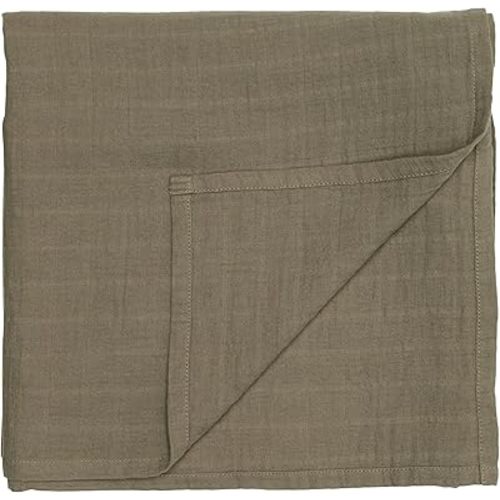 Swaddle Blanket - Organic Cotton - Swaddles for Newborns - Newborn Swaddle - Muslin Swaddle Blankets - 100% Cotton Blanket, 47" x 47" Swaddle (Sage Green)