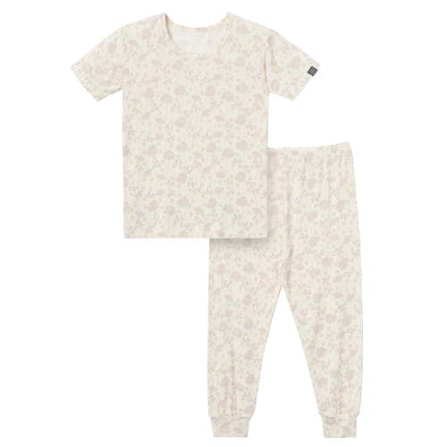 Modern Moments by Gerber Toddler Neutral Super Soft Tight Fitting Pajama Set, 2-Piece, Sizes 12 Months - 5T