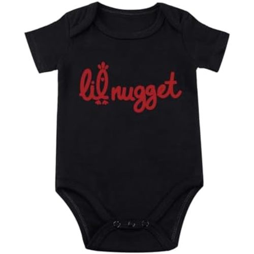Little Nugget Bodysuit Baby Funny Lil Nugget Baby Bodysuit Chicken bodysuit Baby Bodysuit Boy Girls Clothes