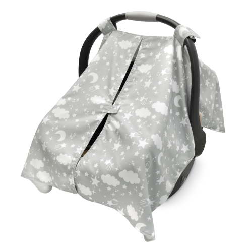 Goldbug Car Seat Cover, Soft and Breathable Protection for Infants, Unisex Cloud Print
