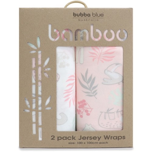 Bubba Berry Bamboo Stretch Jersey Wraps 2 Pack