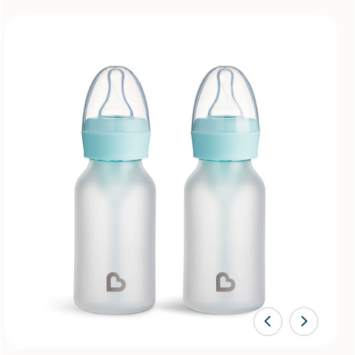 Bond™ Silicone Glass Bottle 8oz, 2pk | Munchkin