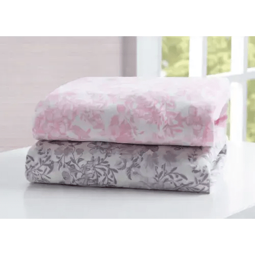 Pastel Floral Fitted Crib Sheets - 2 Pack