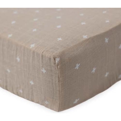Cotton Muslin Crib Sheet