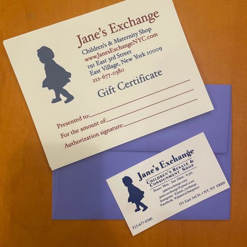 Jane's Exchange- secondhand baby shop