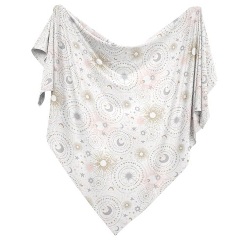 Sweet Jojo Designs Celestial Pink Swaddle | Wayfair