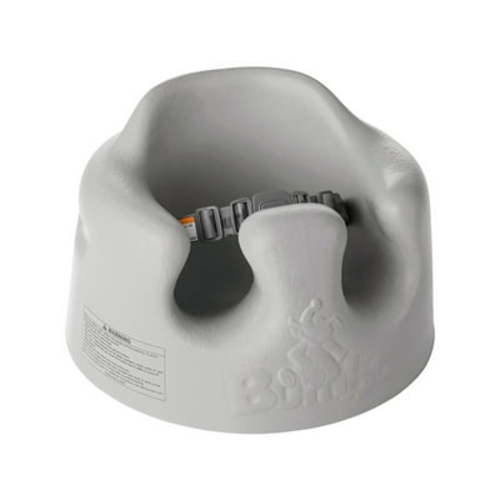 Bumbo Newborn Floor Seat with Adjustable Harness, Cool Gray