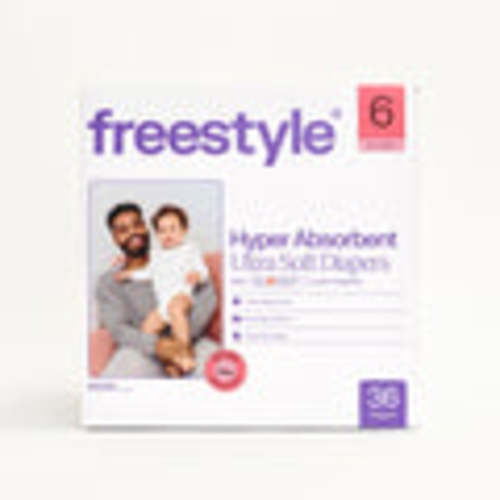 Freestyle Size 6 SkinShield™ EWG Verified® Diapers