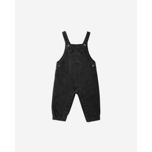 Baby Overalls Washed Black
