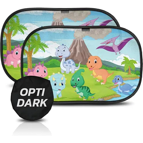 Car Window Shade for Baby with Certified UV-Protection 2 Pack - 20"x12"