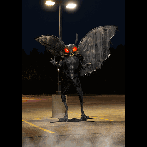 11.5FT Animatronic Mothman Decoration | Halloween Animatronics