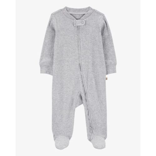 Baby 2-Way Zip Ribbed Sleep & Play Pajamas - Carter's | Carter's